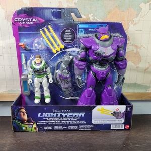 BRAND NEW Disney and Pixar Lightyear Toys Imaginext Battle Blast Zurg & Buzz
